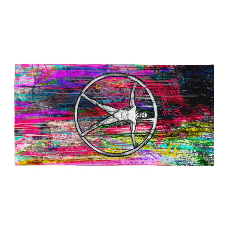 KEEP YOUR CIRCLE SMALL - BEACH TOWEL - REBHORN DESIGN