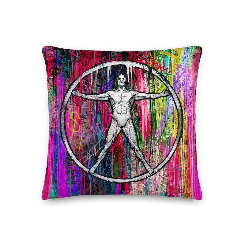 KEEP YOUR CIRCLE SMALL PREMIUM PILLOW - REBHORN DESIGN