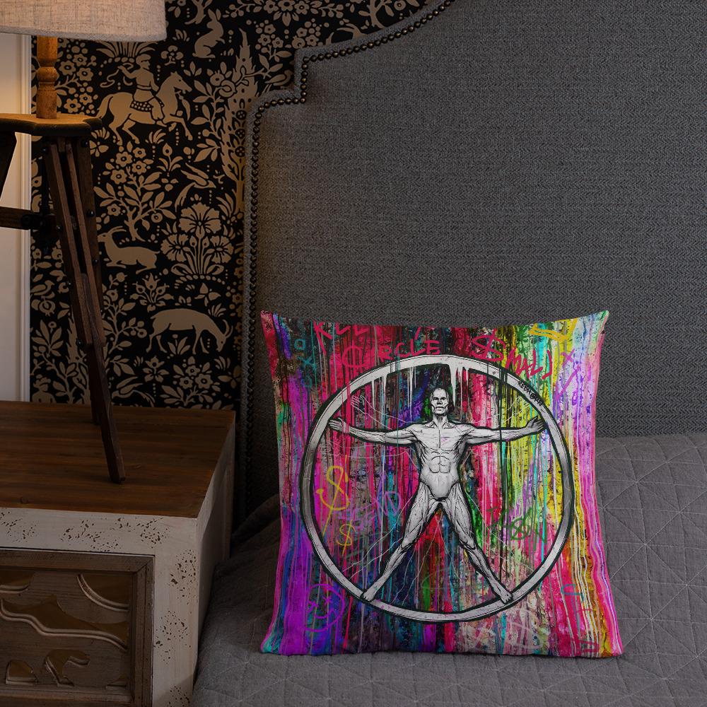 KEEP YOUR CIRCLE SMALL PREMIUM PILLOW - REBHORN DESIGN