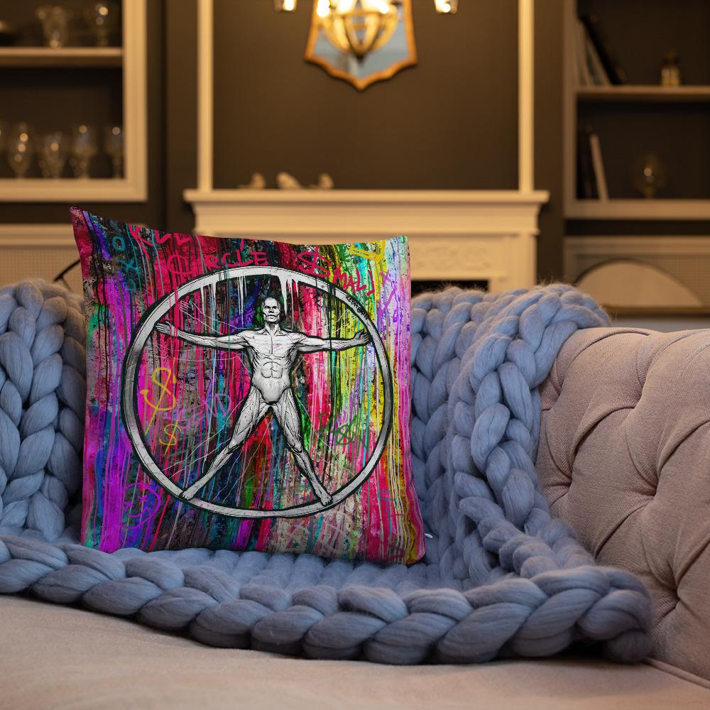 KEEP YOUR CIRCLE SMALL PREMIUM PILLOW - REBHORN DESIGN