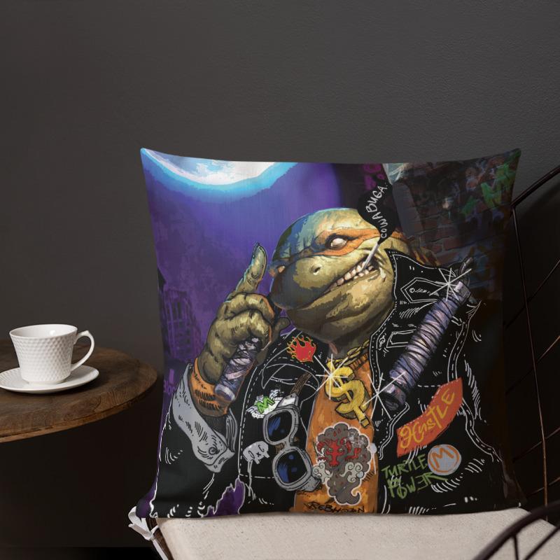 KEEPING IT REAL WITH MICHELANGELO PREMIUM PILLOW - REBHORN DESIGN