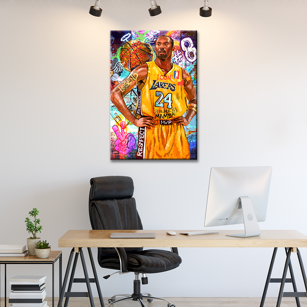 KOBE BRYANT - LEGENDS NEVER DIE - REBHORN DESIGN