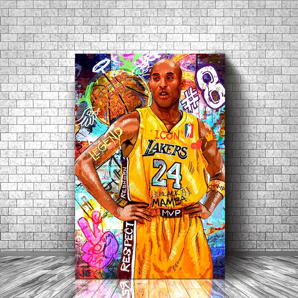 KOBE BRYANT - LEGENDS NEVER DIE - REBHORN DESIGN