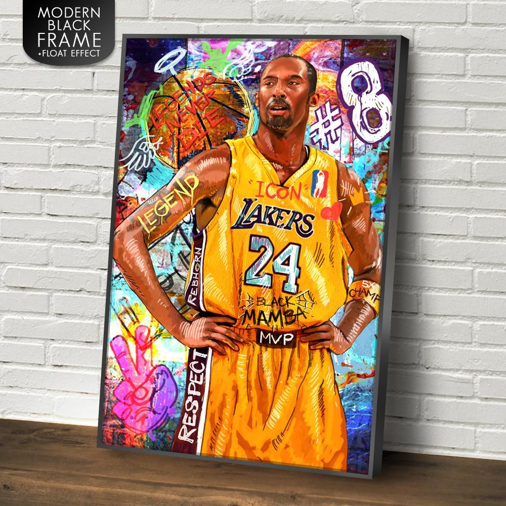 KOBE BRYANT - LEGENDS NEVER DIE - REBHORN DESIGN