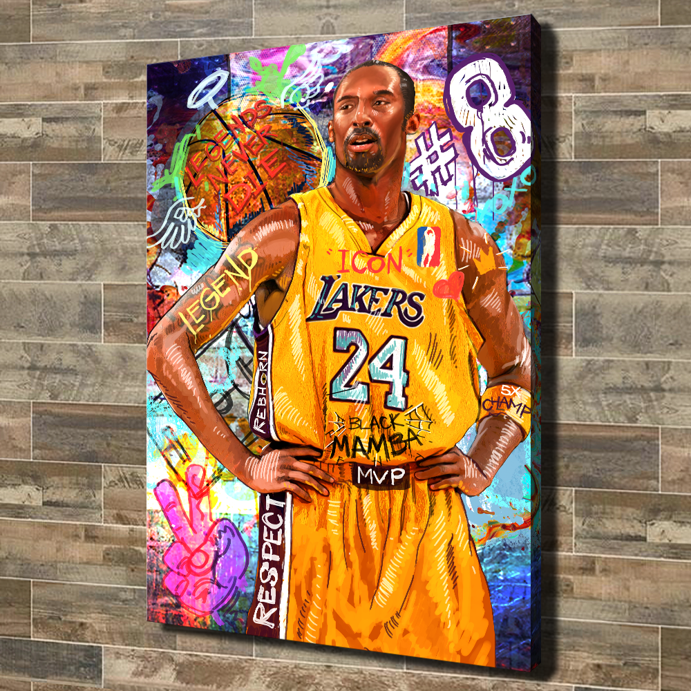 KOBE BRYANT - LEGENDS NEVER DIE - REBHORN DESIGN