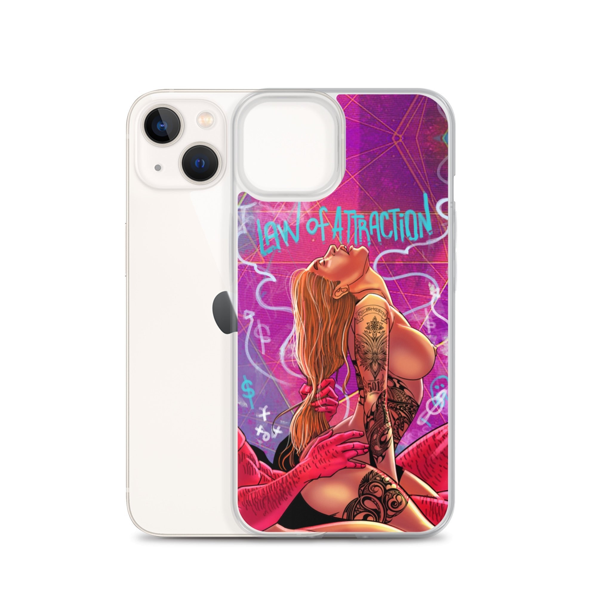 LAW OF ATTRACTION iPHONE CASE - REBHORN DESIGN