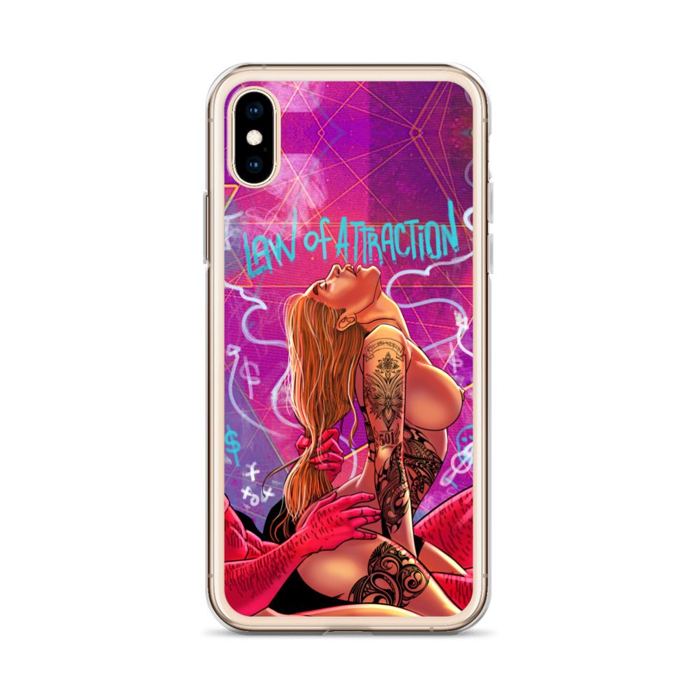 LAW OF ATTRACTION iPHONE CASE - REBHORN DESIGN