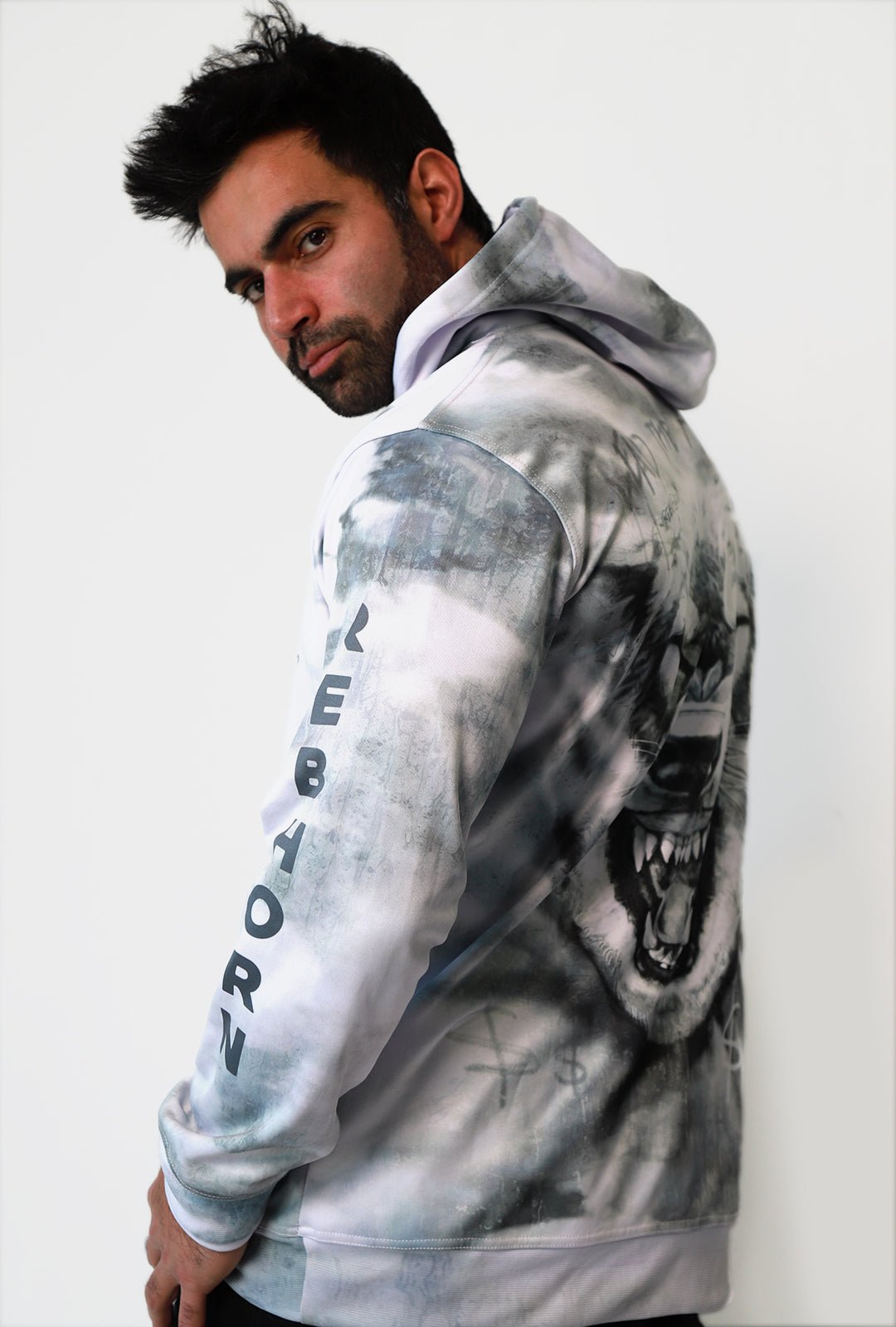 Lead The Pack Tie-Dye Pull-Over Hoodies - REBHORN DESIGN