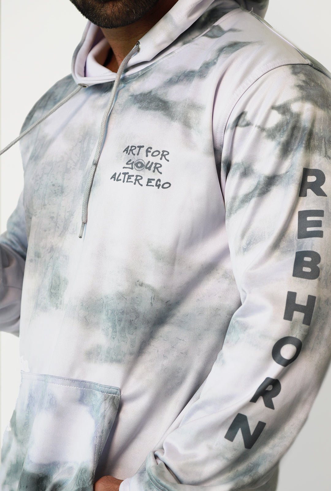 Lead The Pack Tie-Dye Pull-Over Hoodies - REBHORN DESIGN