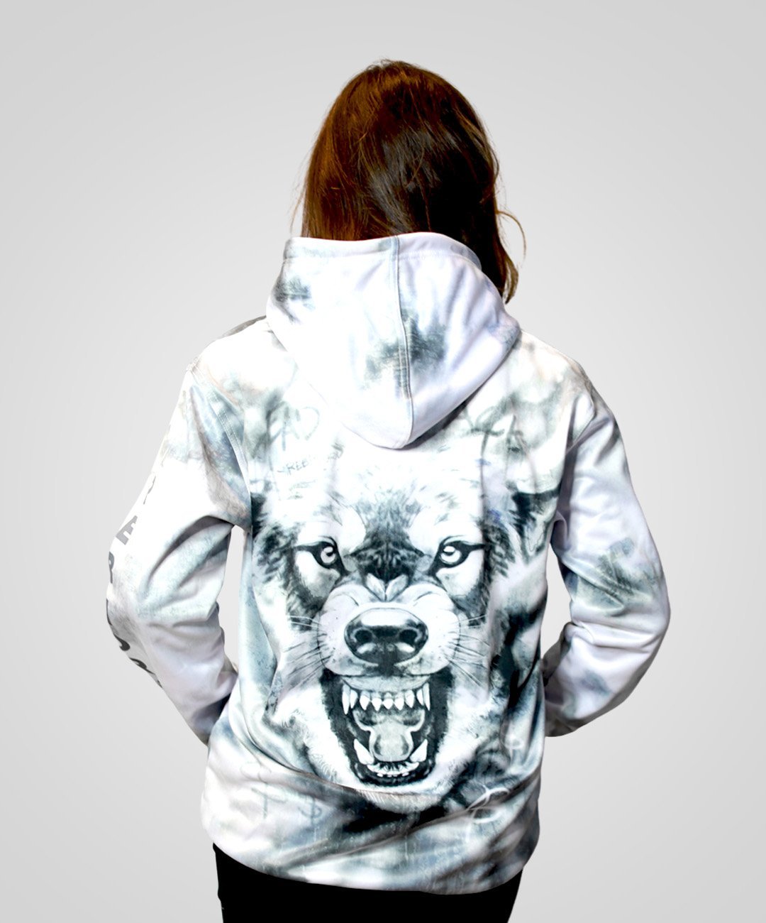 Lead The Pack Tie-Dye Pull-Over Hoodies - REBHORN DESIGN