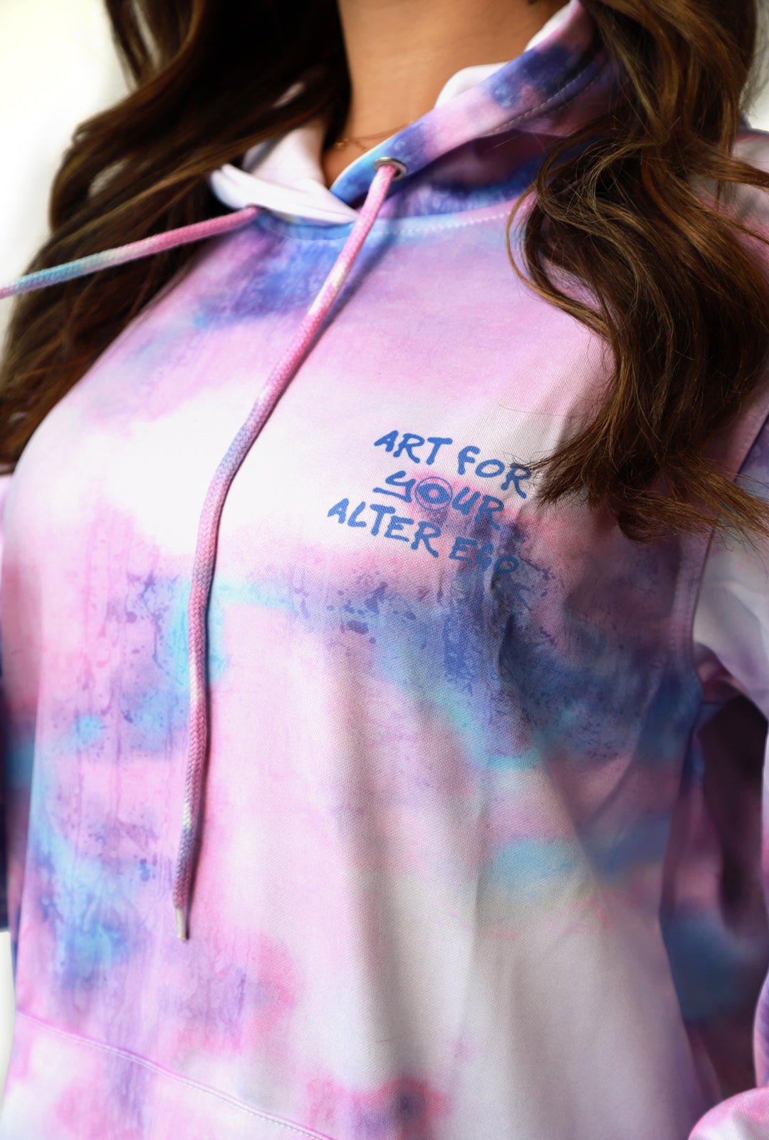 Lead The Pack Tie-Dye Pull-Over Hoodies - REBHORN DESIGN