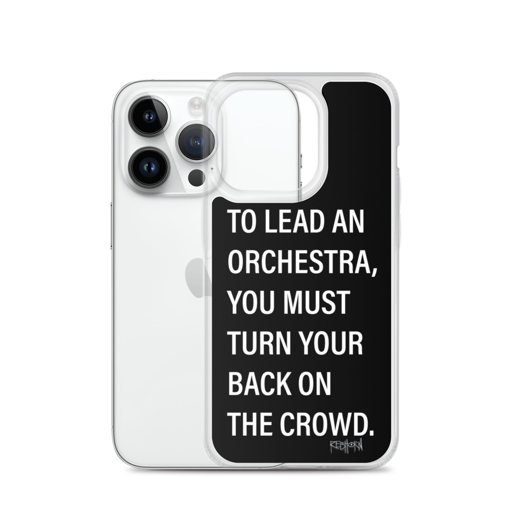 Leadership Quote iPhone Case - REBHORN DESIGN