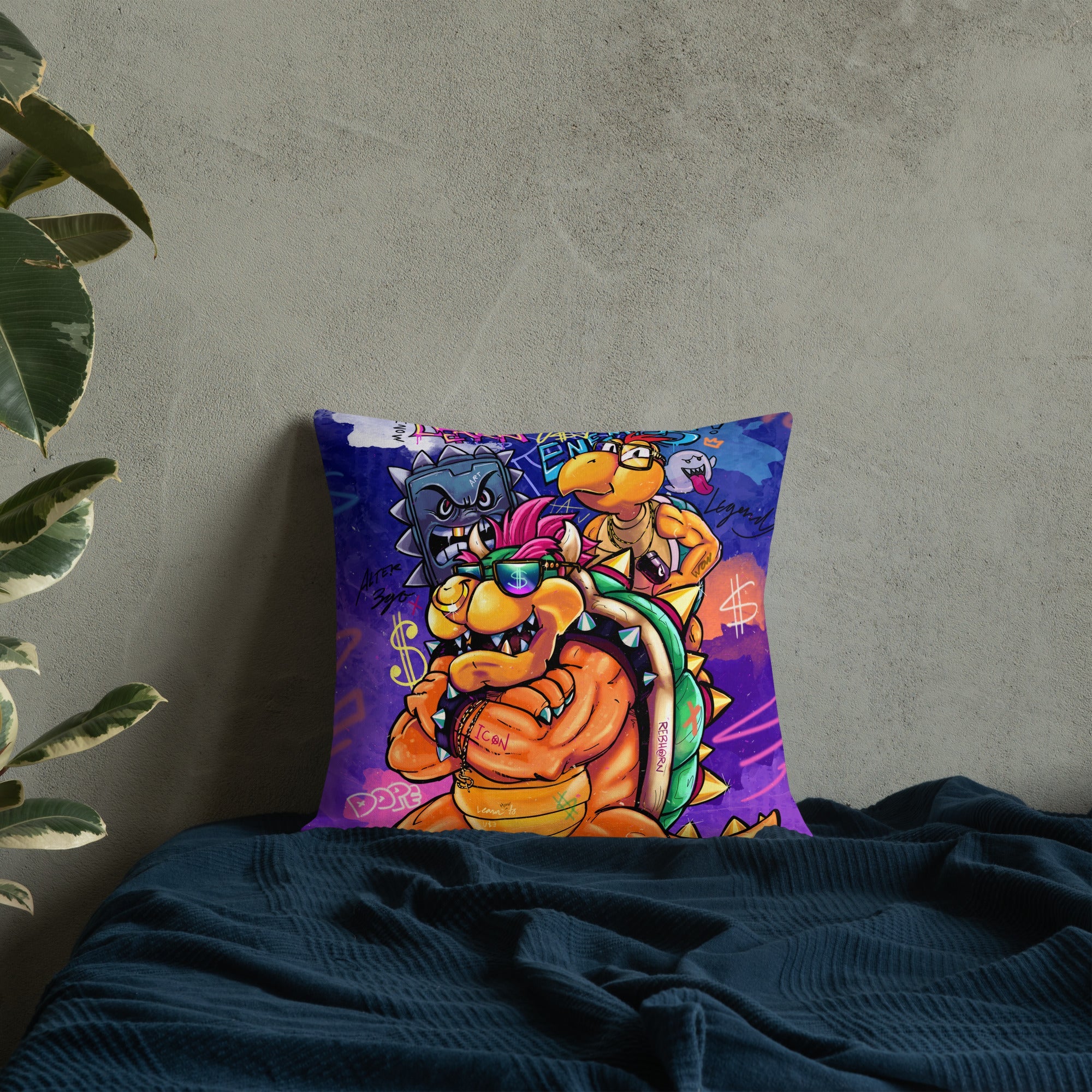 LEARN HOW TO USE ENEMIES PREMIUM PILLOW - REBHORN DESIGN