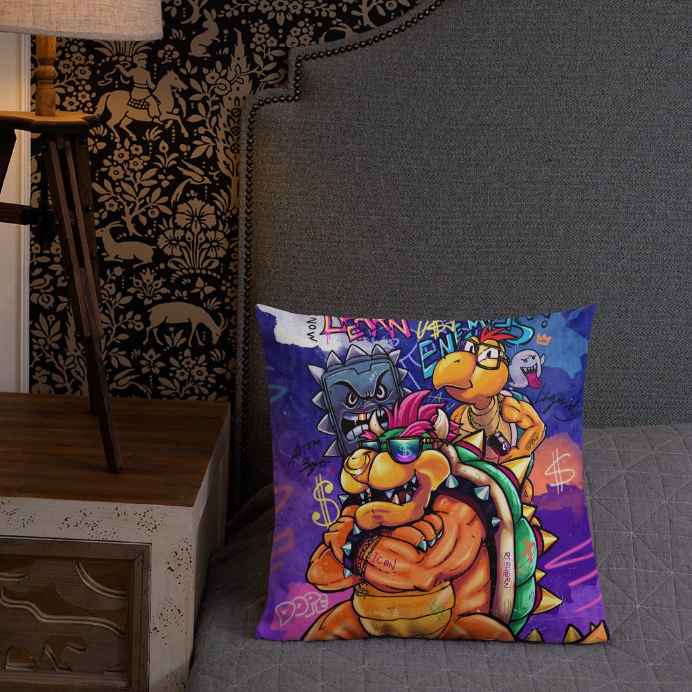 LEARN HOW TO USE ENEMIES PREMIUM PILLOW - REBHORN DESIGN