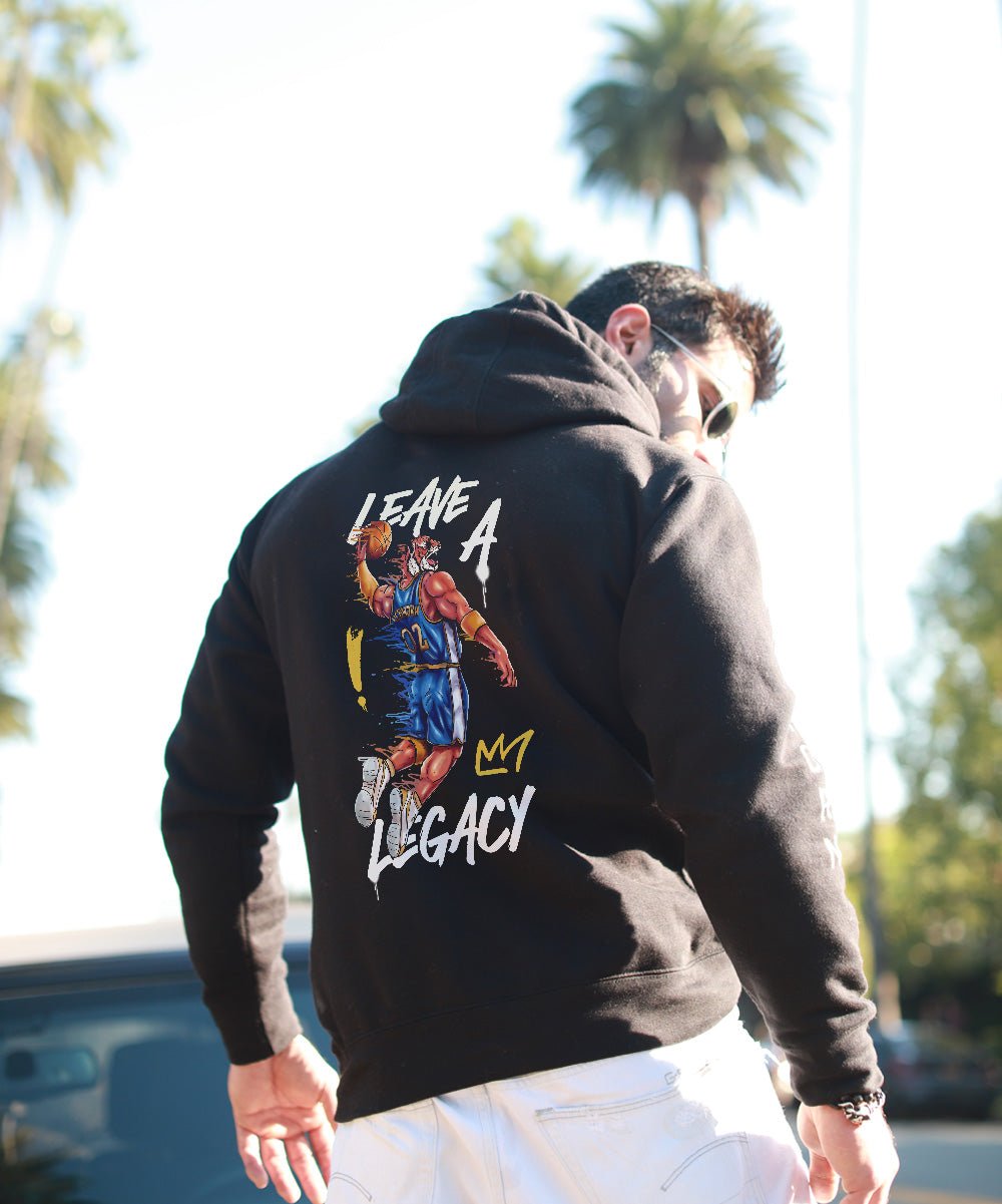 Leave A Legacy (Basketball Edition) Premium Unisex Hoodie - REBHORN DESIGN