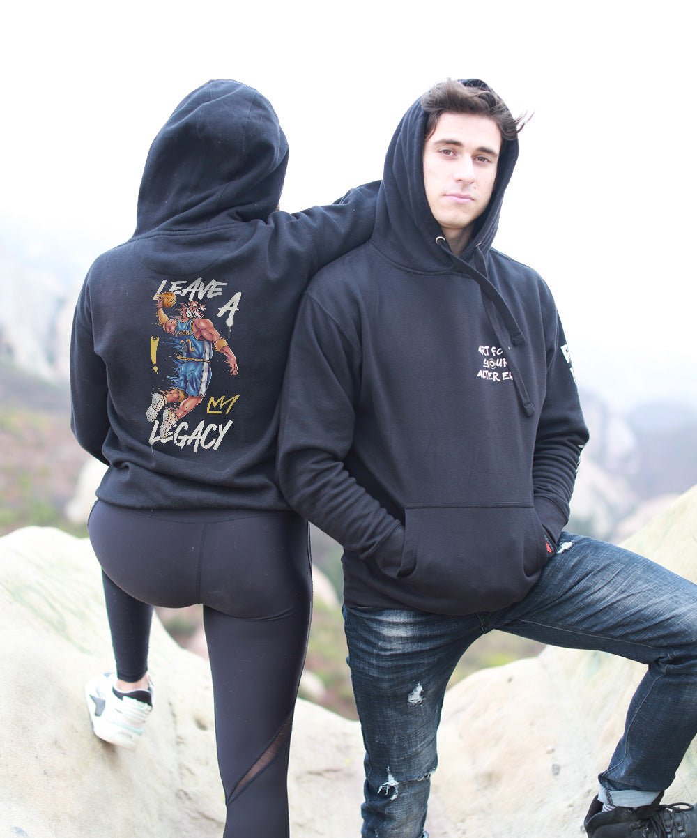Leave A Legacy (Basketball Edition) Premium Unisex Hoodie - REBHORN DESIGN