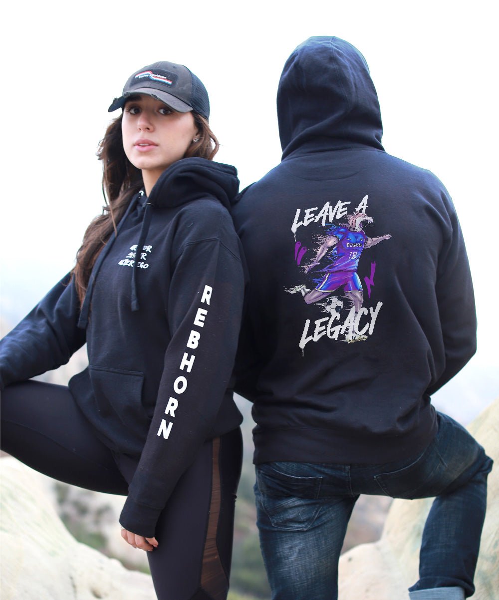 Leave A Legacy (Soccer Edition) Premium Unisex Hoodie - REBHORN DESIGN