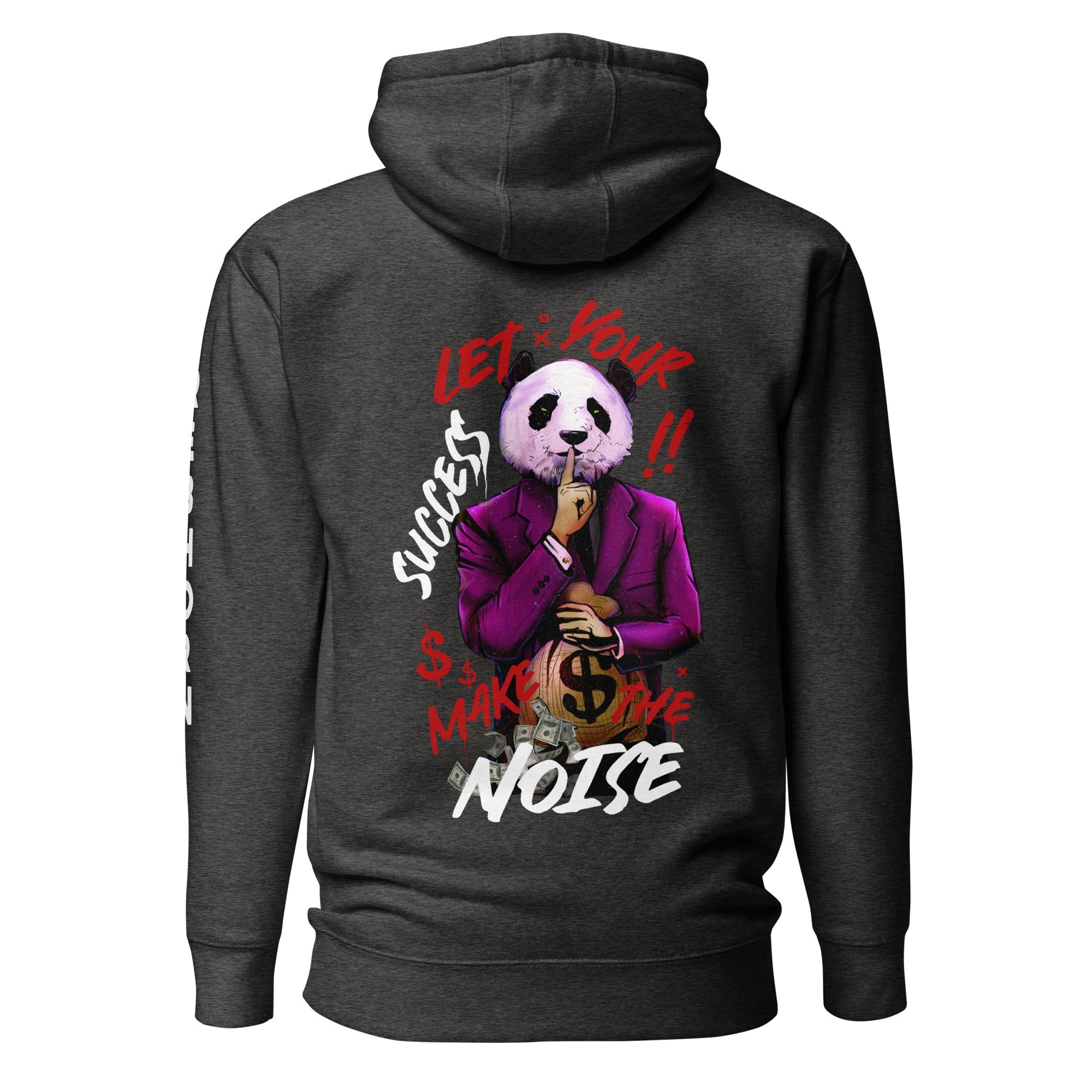 Let Your Success Make the Noise Premium Unisex Hoodie - REBHORN DESIGN