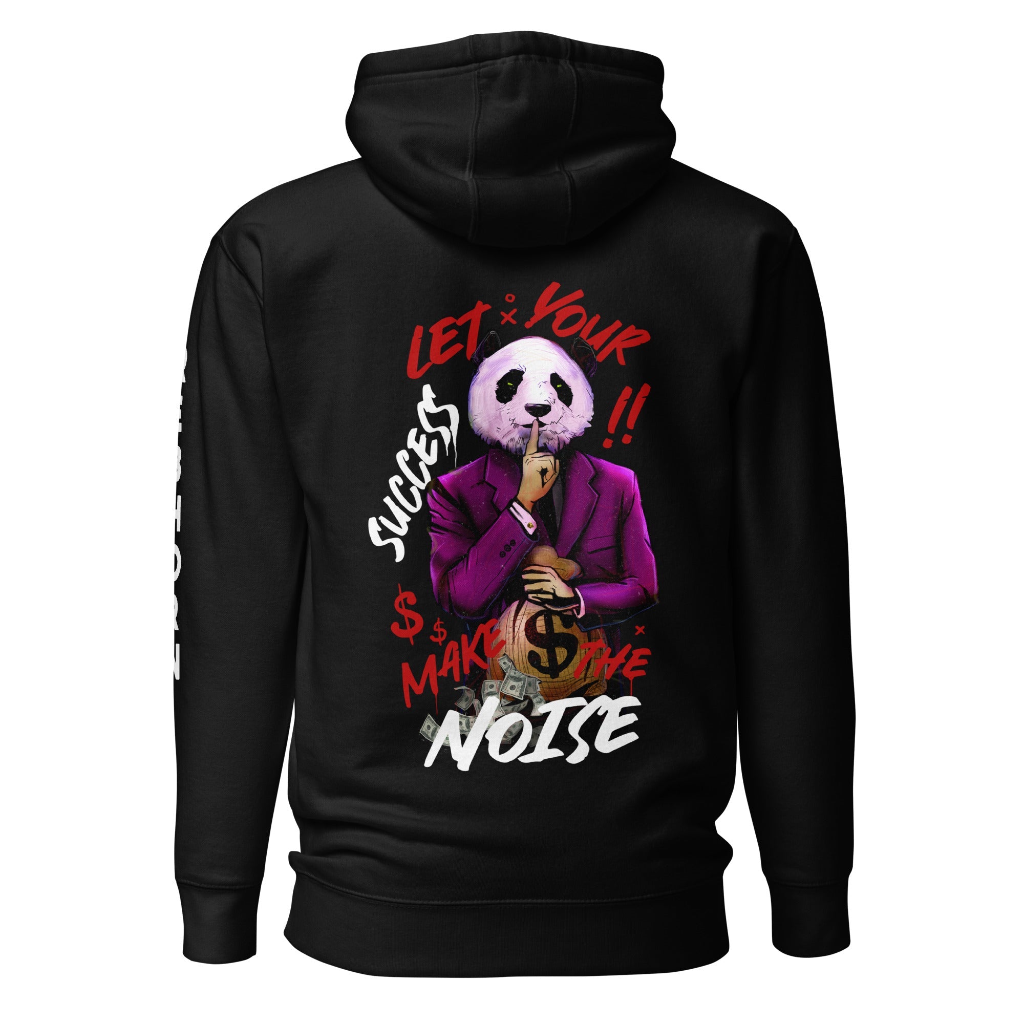 Let Your Success Make the Noise Premium Unisex Hoodie - REBHORN DESIGN