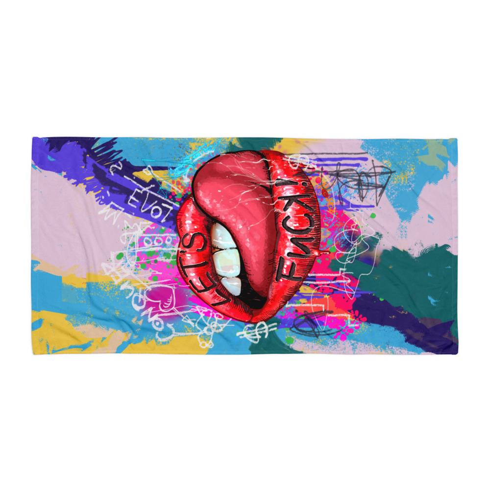 LETS DO THIS BEACH TOWEL - REBHORN DESIGN