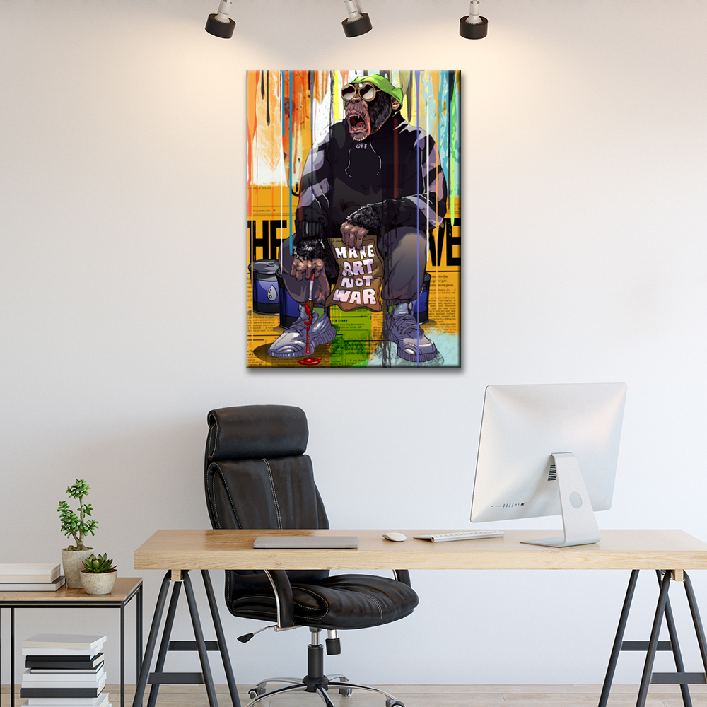 MAKE ART NOT WAR - REBHORN DESIGN