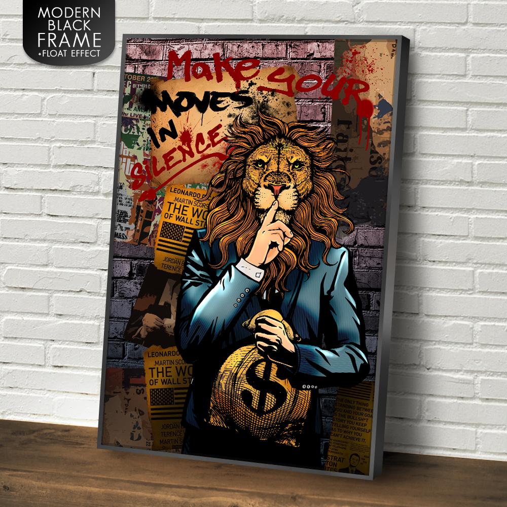 MAKE YOUR MOVES IN SILENCE - REBHORN DESIGN