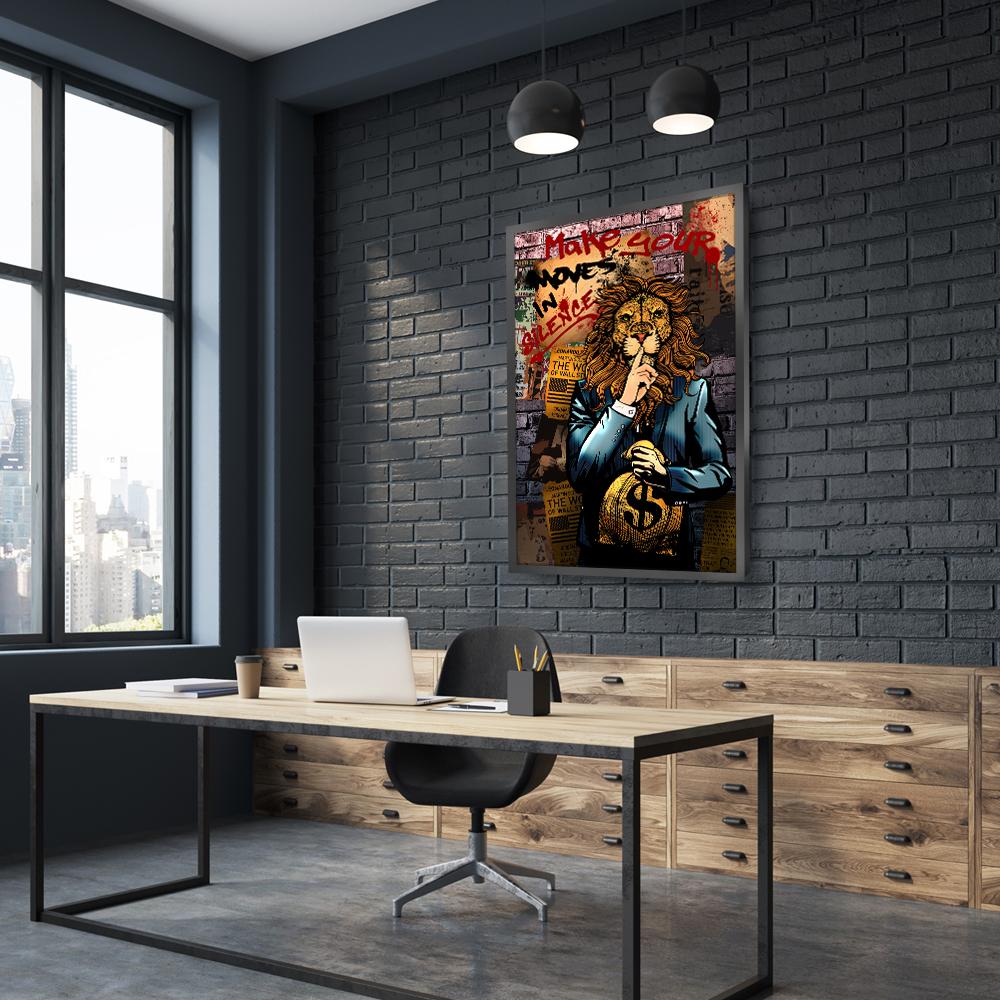 MAKE YOUR MOVES IN SILENCE - REBHORN DESIGN
