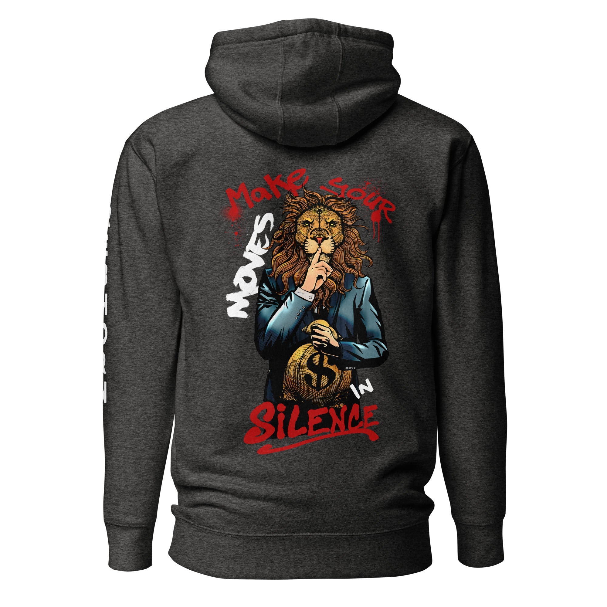 Make Your Moves in Silence Premium Unisex Hoodie - REBHORN DESIGN