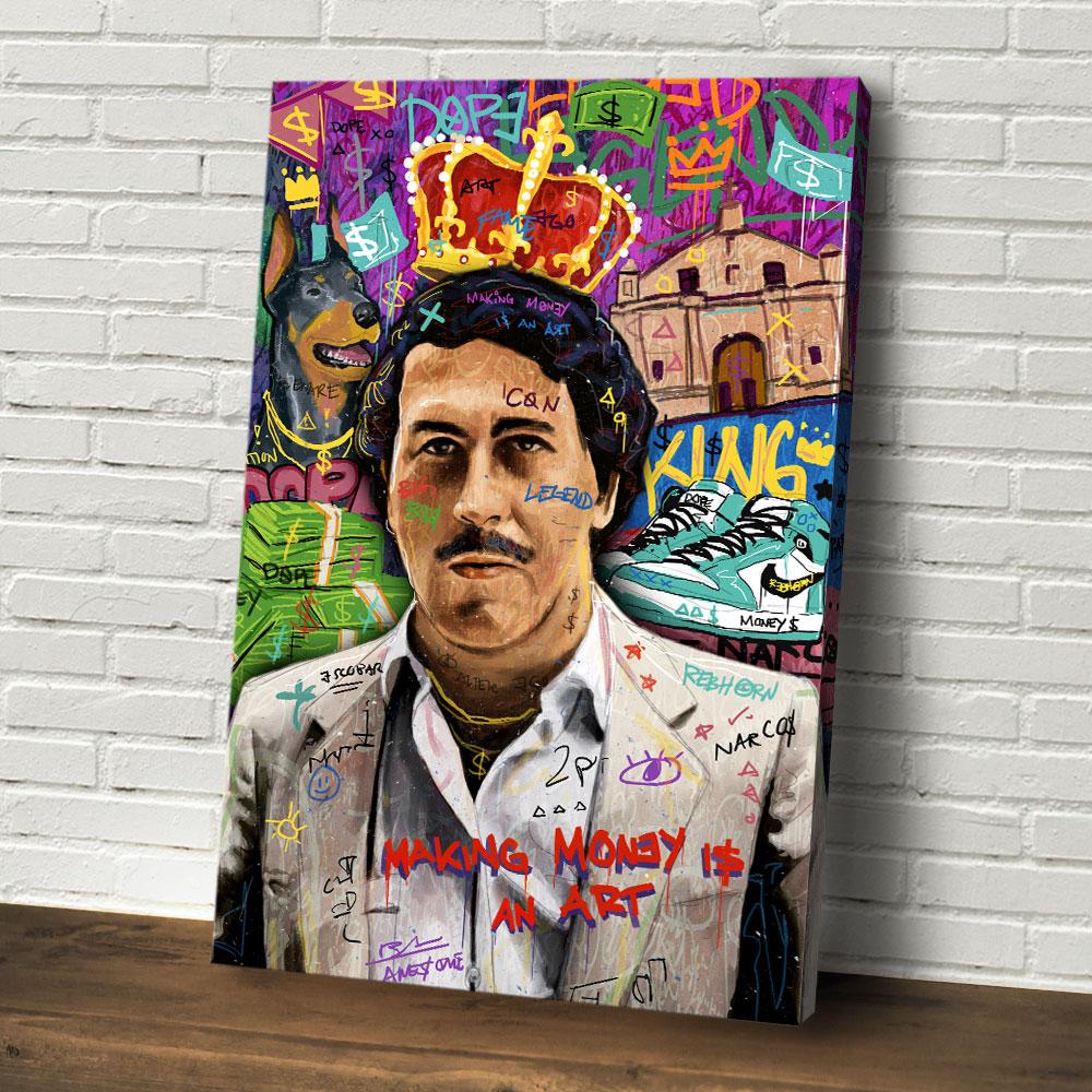 MAKING MONEY IS AN ART (ESCOBAR EDITION) - REBHORN DESIGN