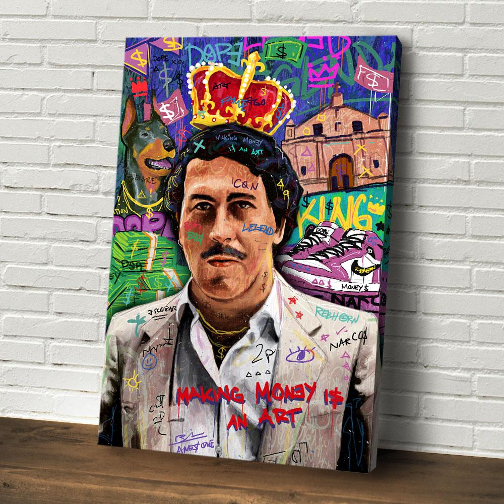 MAKING MONEY IS AN ART (ESCOBAR EDITION) - REBHORN DESIGN