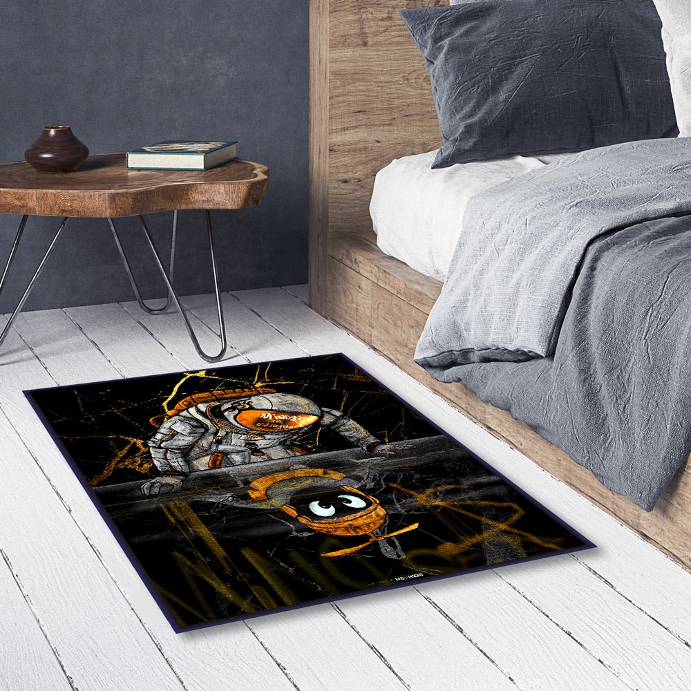 Mentality Rug Mindset Is Everythin g Motivational Rug – REBHORN DESIGN