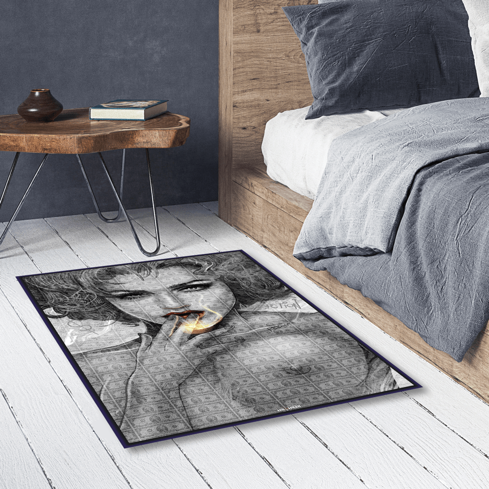 MONEY ADDICTION RUG - REBHORN DESIGN