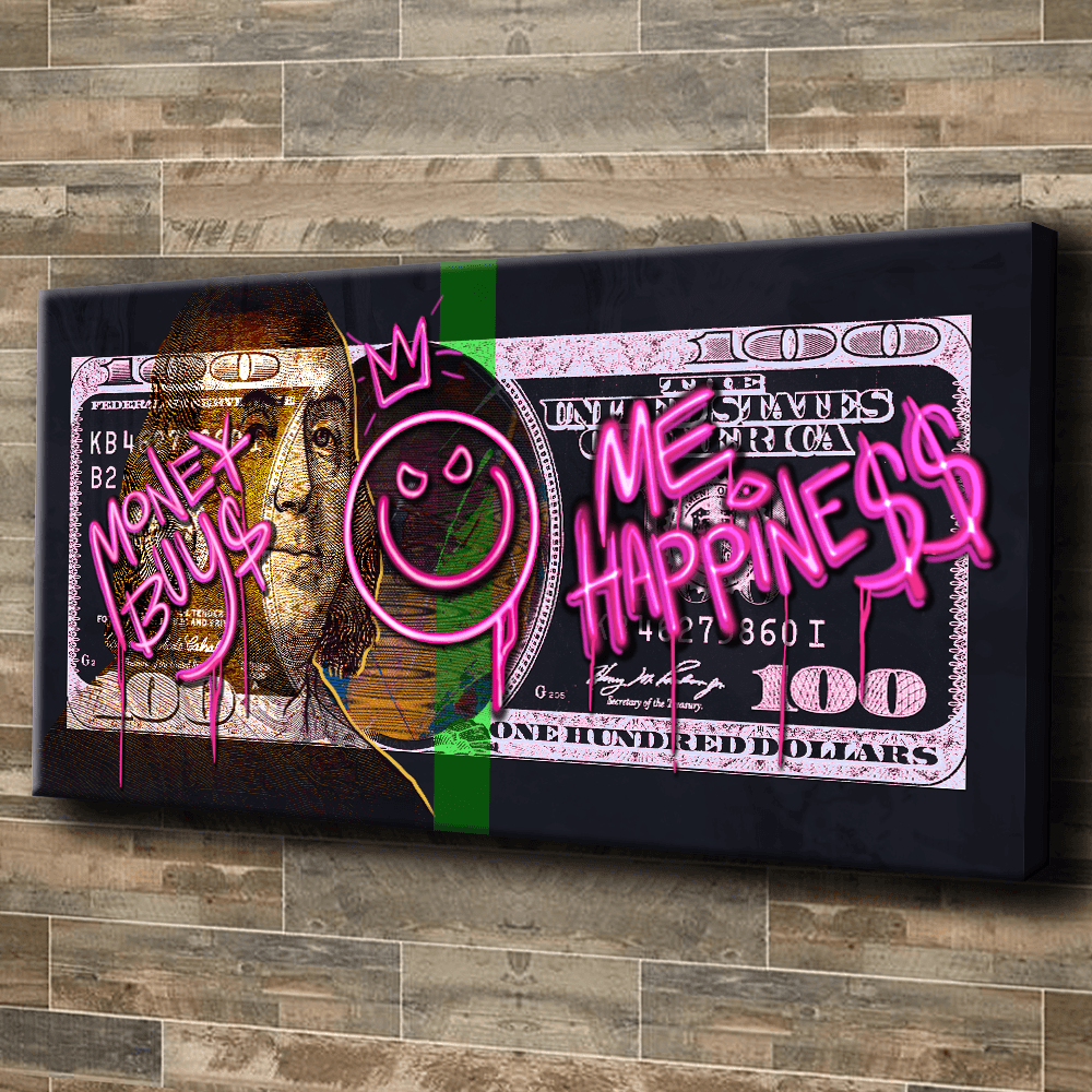 MONEY BUYS ME HAPPINESS - REBHORN DESIGN