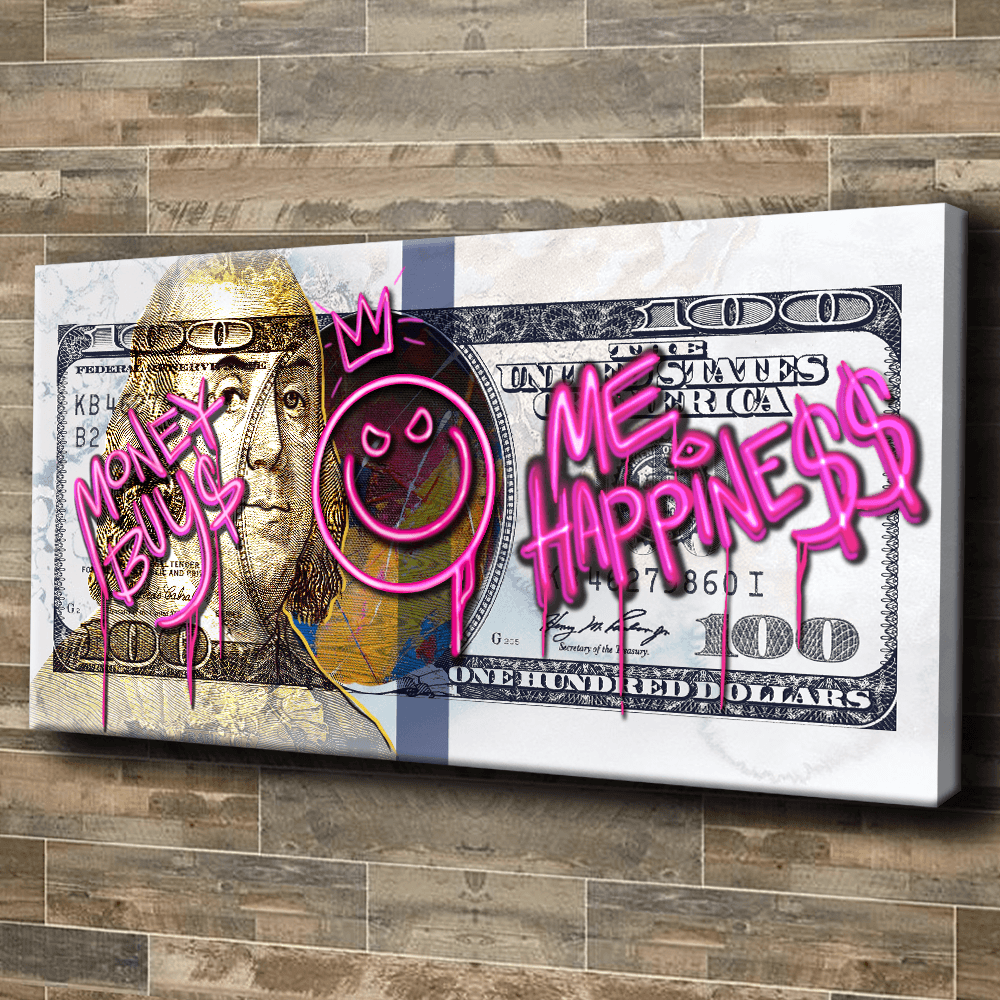 MONEY BUYS ME HAPPINESS - REBHORN DESIGN