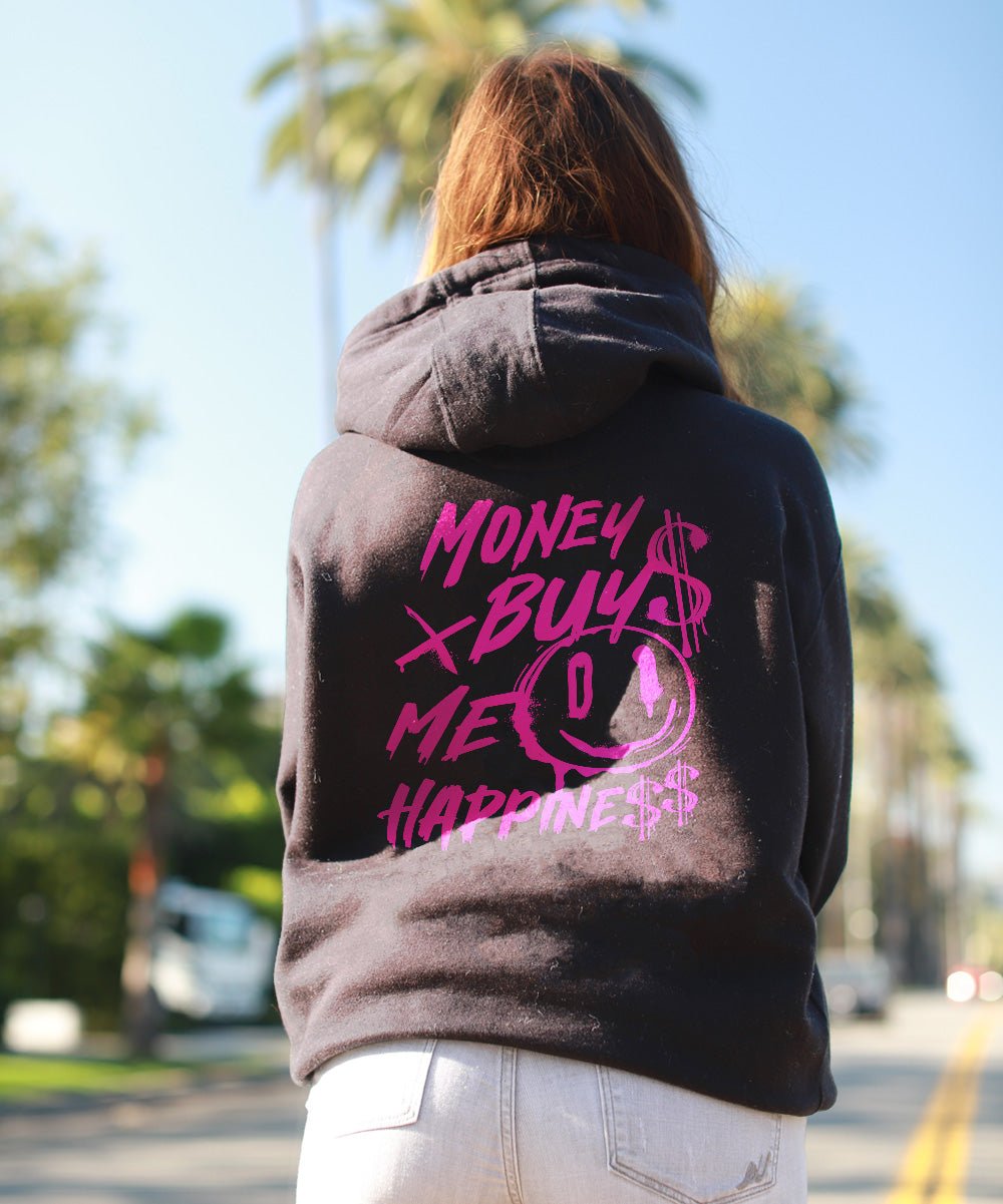 Money Buys Me Happiness Premium Unisex Hoodie - REBHORN DESIGN