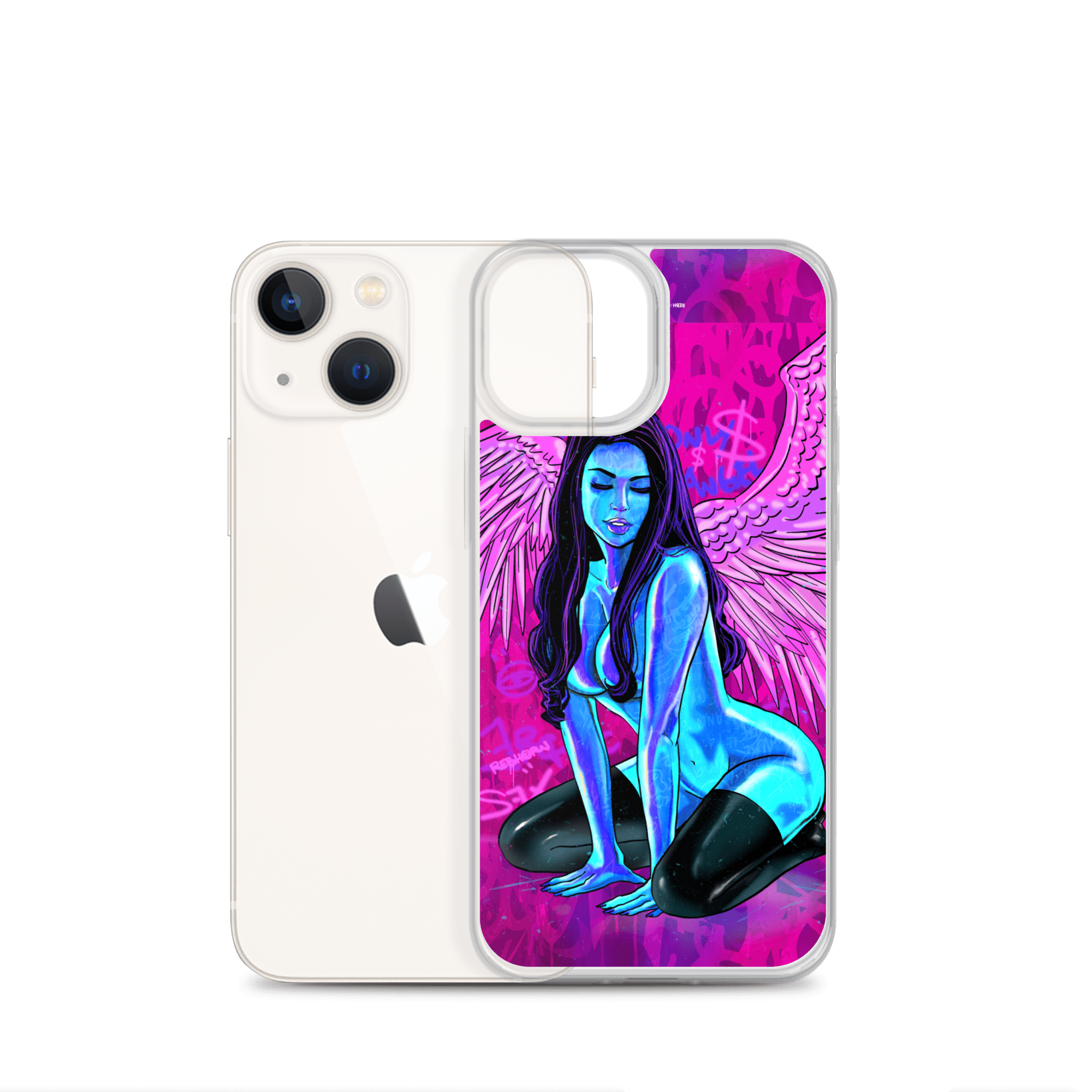 My Only Angel Erotica iPhone Case - REBHORN DESIGN