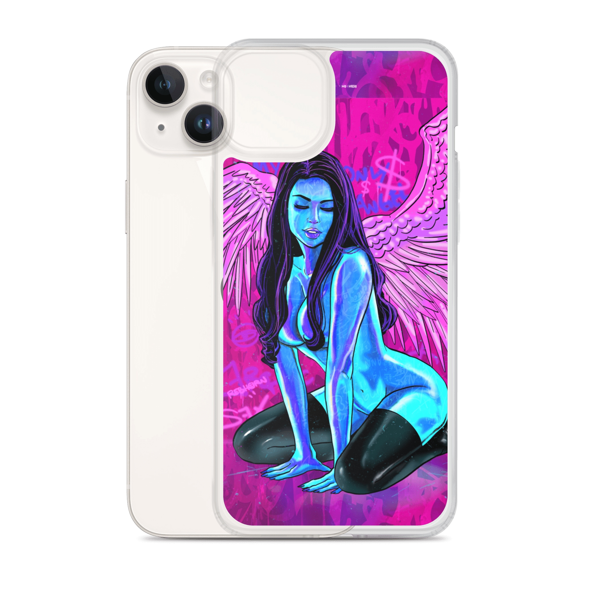 My Only Angel Erotica iPhone Case - REBHORN DESIGN