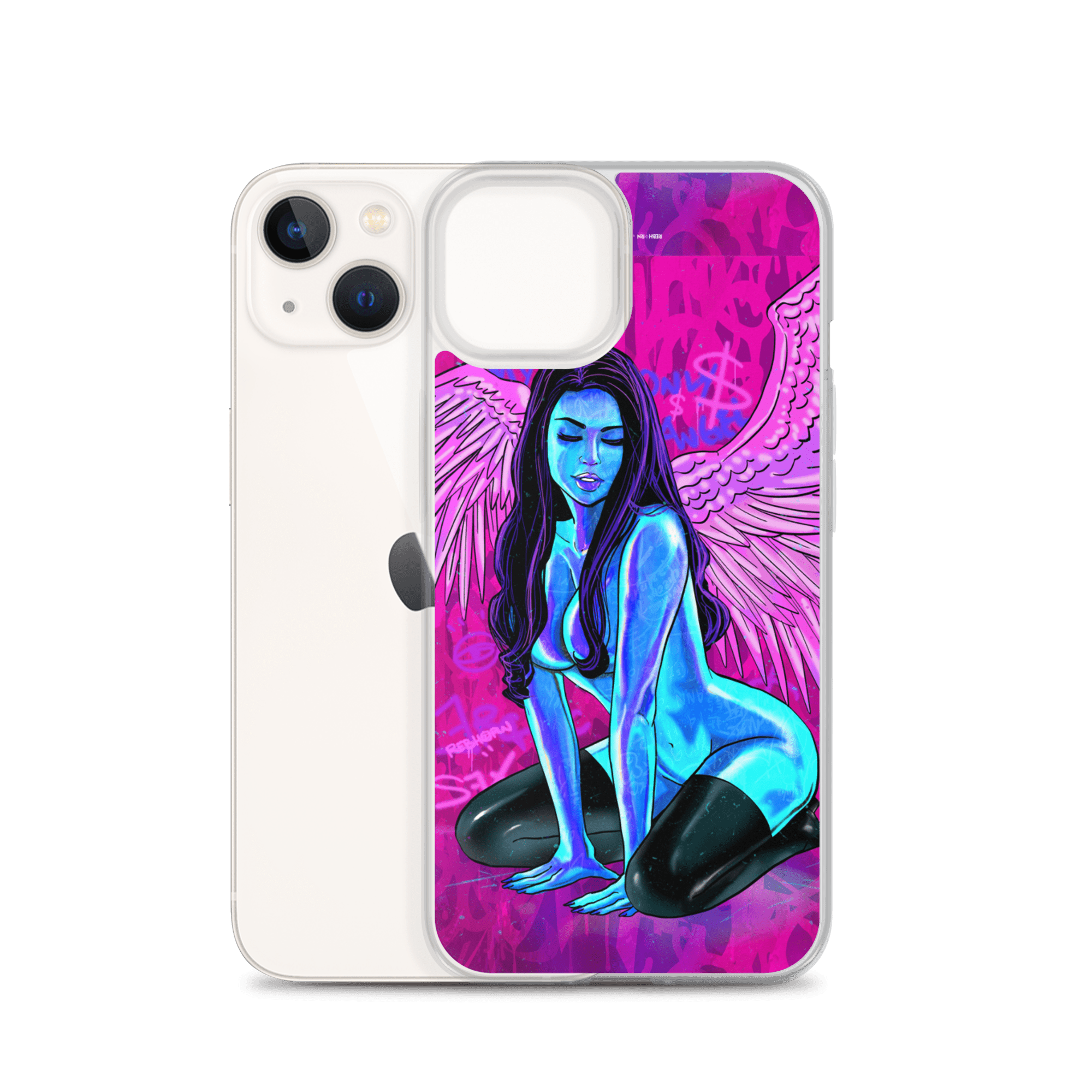 My Only Angel Erotica iPhone Case - REBHORN DESIGN