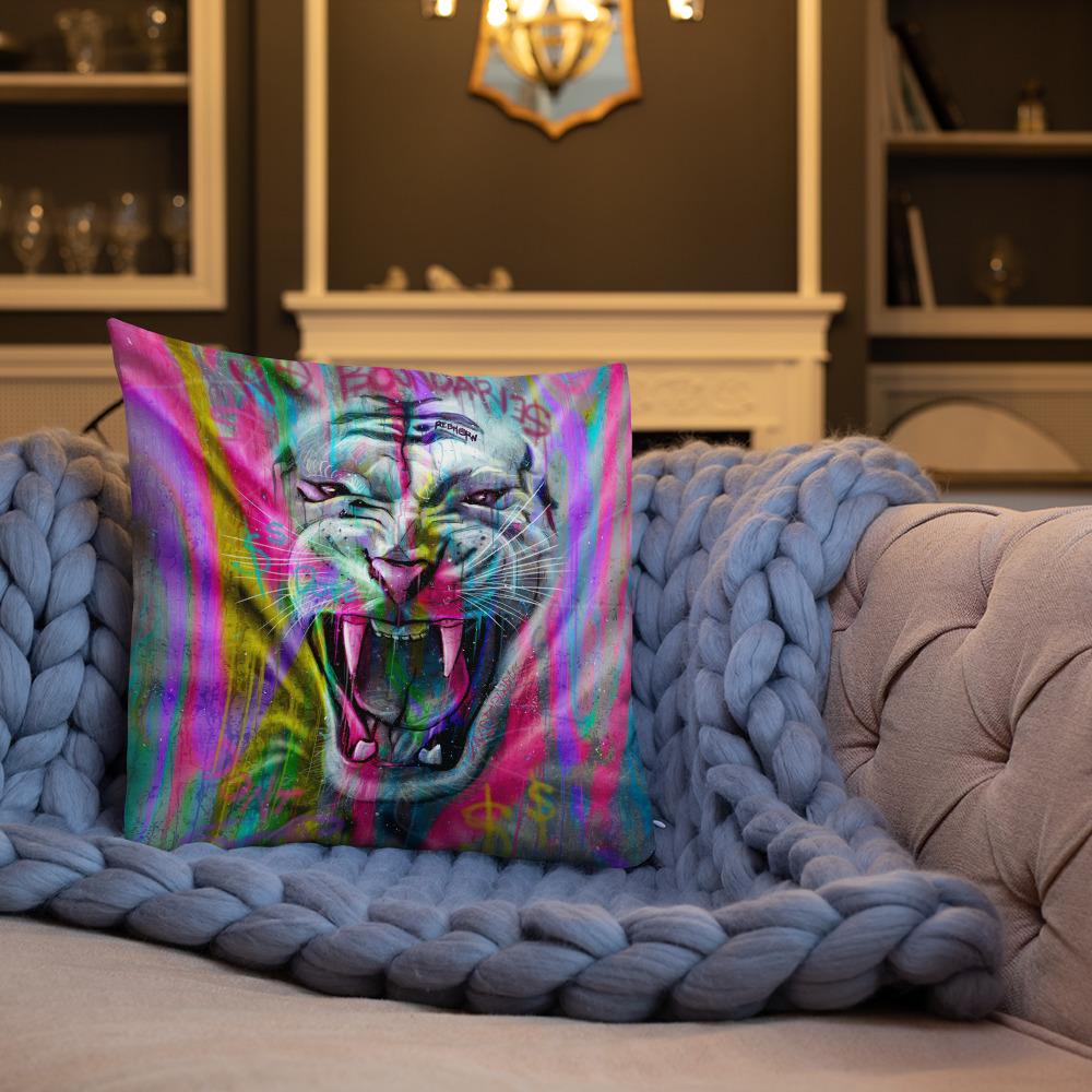 NO BOUNDARIES PREMIUM PILLOW - REBHORN DESIGN