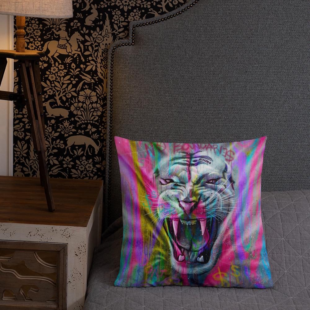 NO BOUNDARIES PREMIUM PILLOW - REBHORN DESIGN