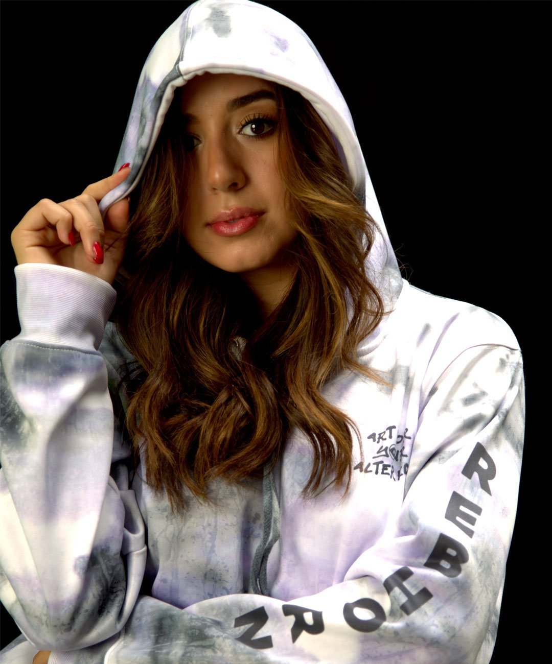 No Boundaries Tie-Dye Pull-Over Hoodies - REBHORN DESIGN