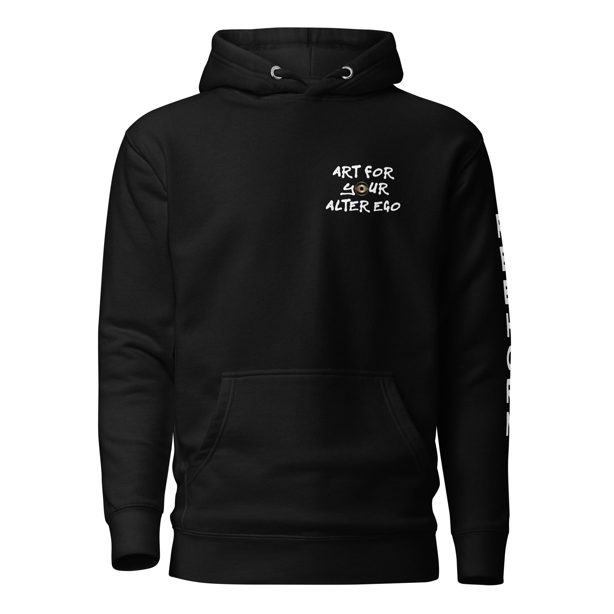 No Luck All Hustle Premium Unisex Hoodie - REBHORN DESIGN