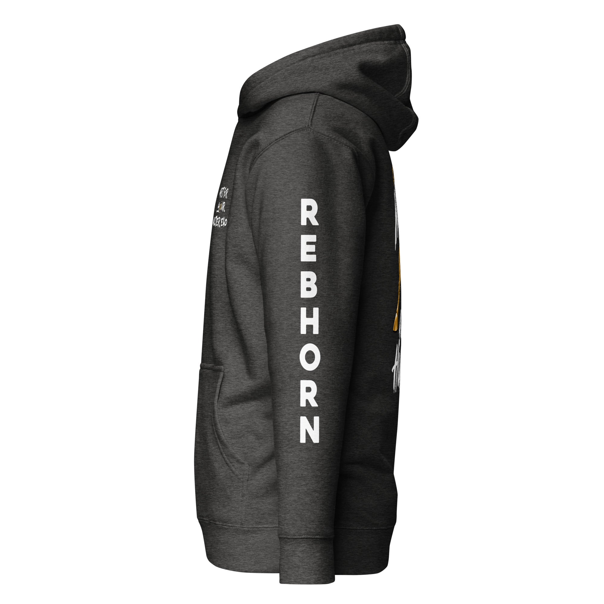 No Luck All Hustle Premium Unisex Hoodie - REBHORN DESIGN