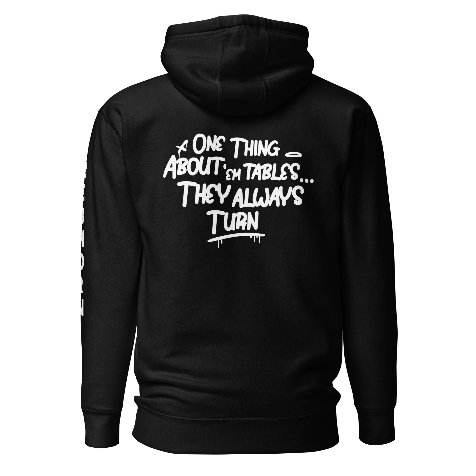 One Thing About Them Tables Premium Unisex Hoodie - REBHORN DESIGN