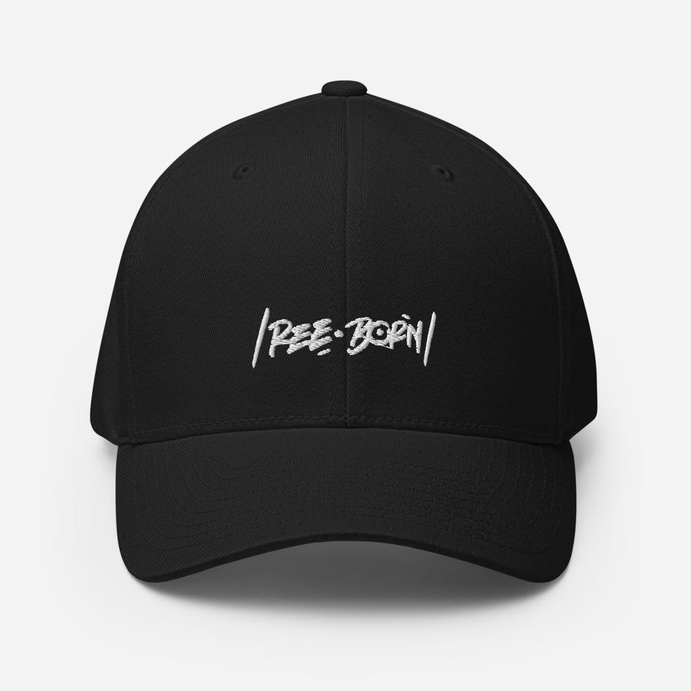 / ree•born / Black Baseball Cap - REBHORN DESIGN