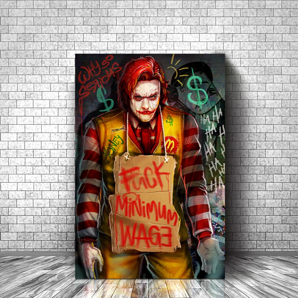 SCREW MINIMUM WAGE - REBHORN DESIGN