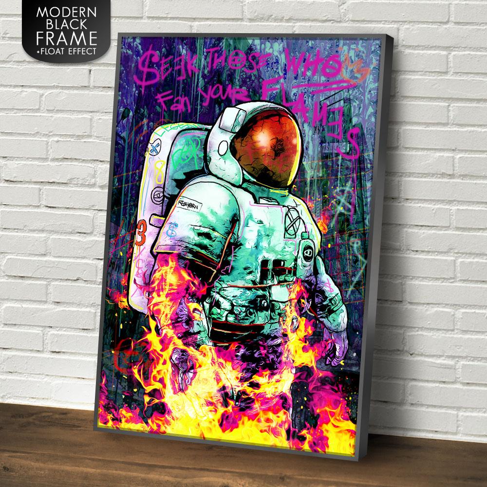 SEEK THOSE WHO FAN YOUR FLAMES - REBHORN DESIGN