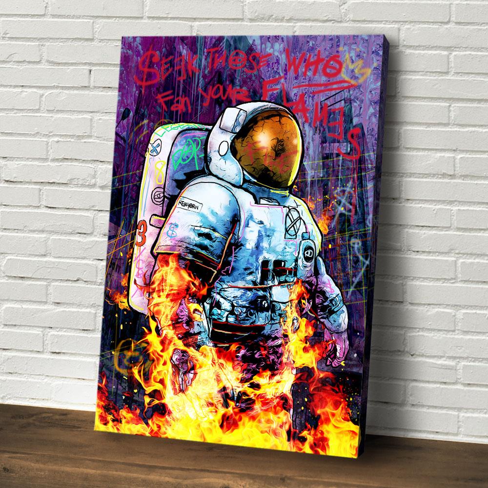SEEK THOSE WHO FAN YOUR FLAMES - REBHORN DESIGN