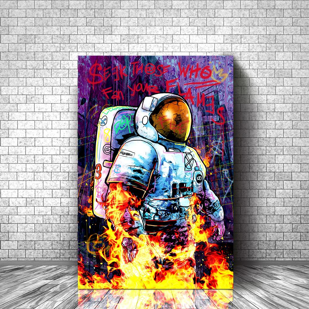 SEEK THOSE WHO FAN YOUR FLAMES - REBHORN DESIGN