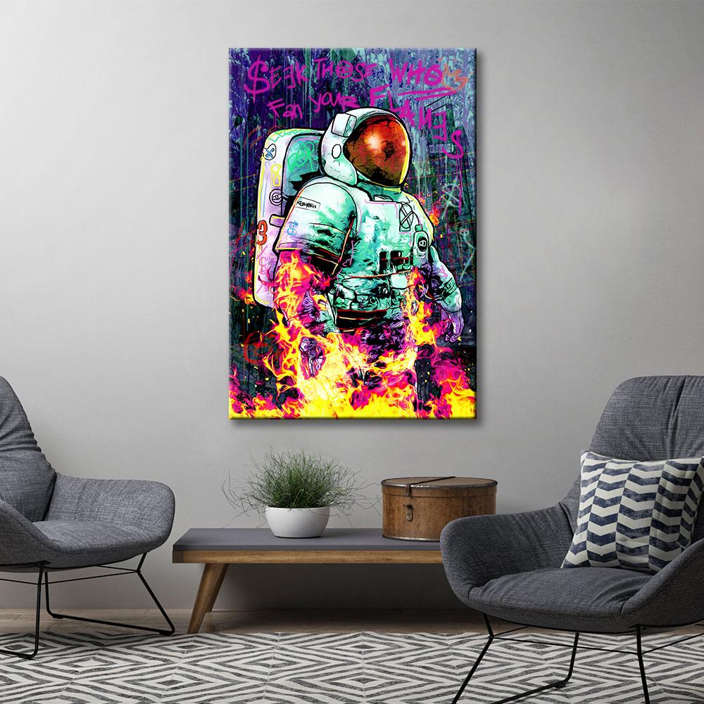 SEEK THOSE WHO FAN YOUR FLAMES - REBHORN DESIGN